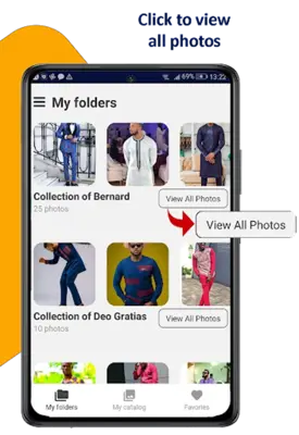 African Men Fashion android App screenshot 5